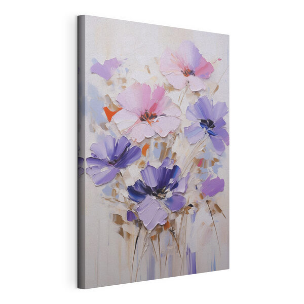 Wandbilder Blumenmalerei auf weißem Untergrund (Artikelnummer: s49136) Wandbilder Wandbilder Blumenmalerei auf weißem Untergrund (Artikelnummer: s49136)