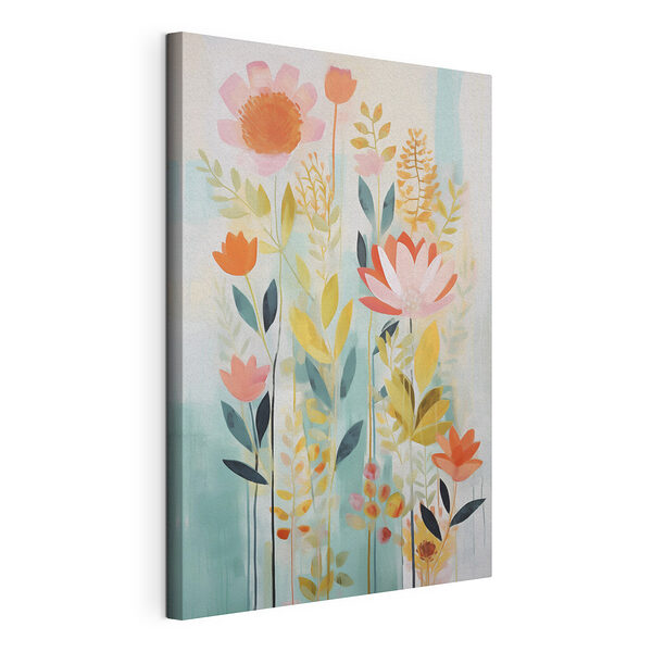 Wandbilder Gemälde von Blumen und Blättern (Artikelnummer: s49139) Wandbilder Wandbilder Gemälde von Blumen und Blättern (Artikelnummer: s49139)