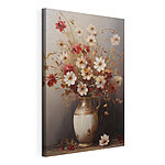 Wandbilder Gemälde von Blumen in einer Vase