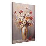 Wandbilder Gemälde von Blumen in einer Vase
