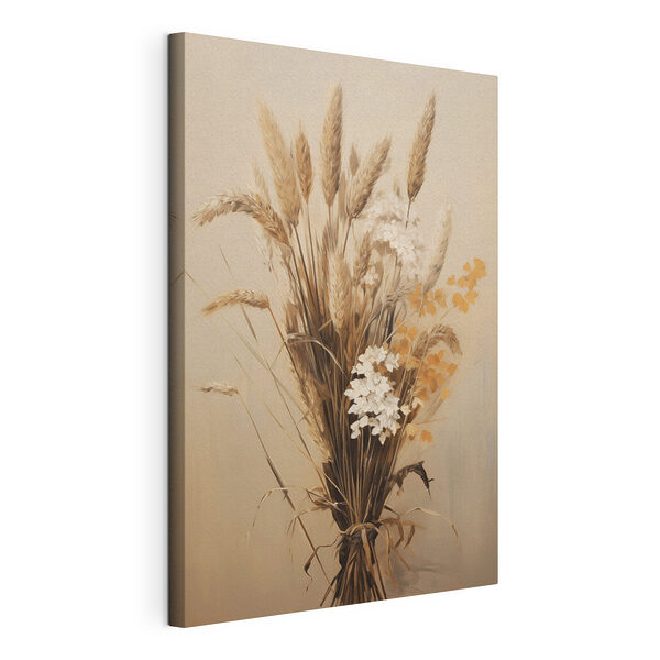 Wandbilder Wandbilder Ein Strauß aus Weizen und Blumen (Artikelnummer: s49164)