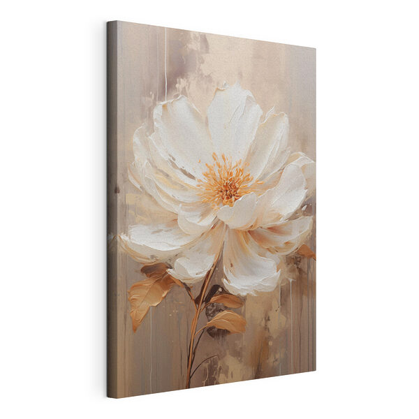 Wandbilder Wandbilder Gemälde einer weißen Blume (Artikelnummer: s49181)