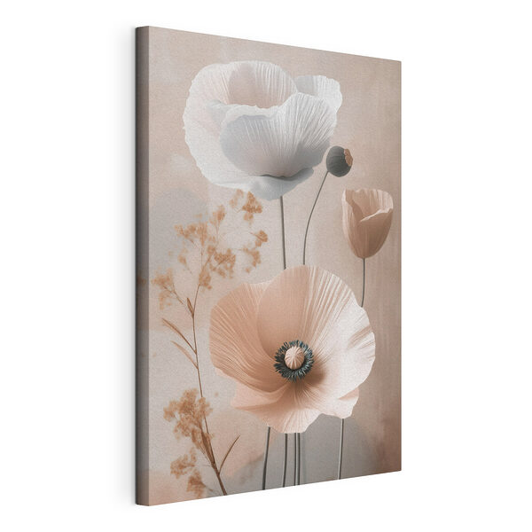 Wandbilder Wandbilder Zarte Blüten in sanften Farbtönen (Artikelnummer: s49201)