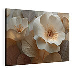 Wandbilder Zarte Blumen mit filigranen Details