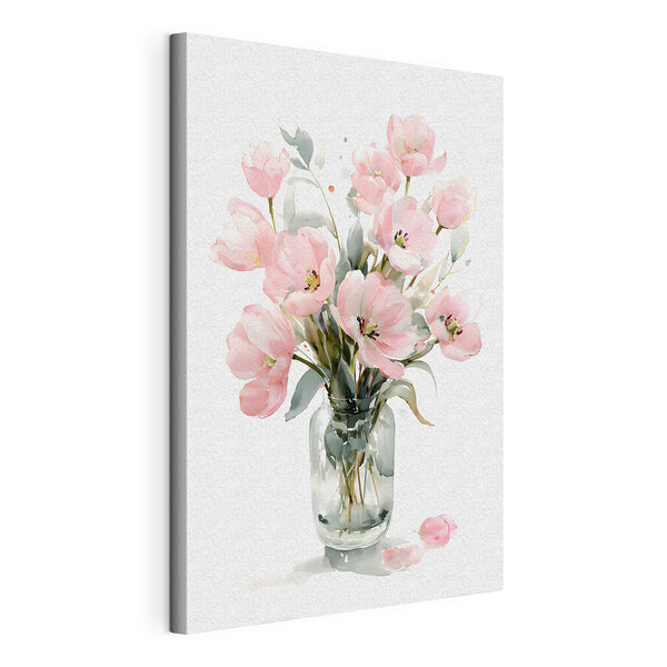 Wandbilder Aquarell mit Blumen in einer Glasvase (Artikelnummer: s49226) Wandbilder Wandbilder Aquarell mit Blumen in einer Glasvase (Artikelnummer: s49226)