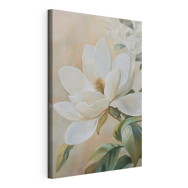 Wandbilder Gemälde einer weißen Blume (Artikelnummer: s49258) Wandbilder Wandbilder Gemälde einer weißen Blume (Artikelnummer: s49258)