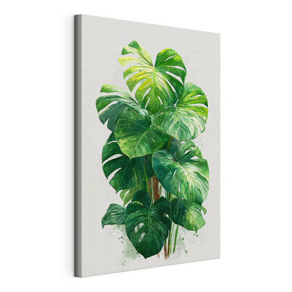 Wandbilder Große grüne Pflanze mit großen Blättern (Artikelnummer: s49336) Wandbilder Wandbilder Große grüne Pflanze mit großen Blättern (Artikelnummer: s49336)