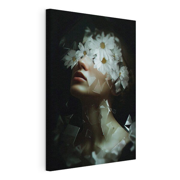 Wandbilder Frau mit Blumen im Gesicht (Artikelnummer: s49454) Wandbilder Wandbilder Frau mit Blumen im Gesicht (Artikelnummer: s49454)