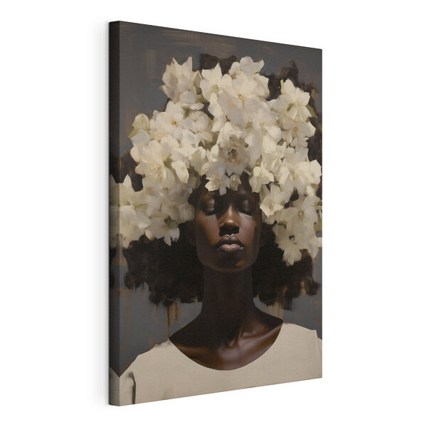 Wandbilder Frau mit Blumen auf dem Kopf (Artikelnummer: s49455) Wandbilder Wandbilder Frau mit Blumen auf dem Kopf (Artikelnummer: s49455)