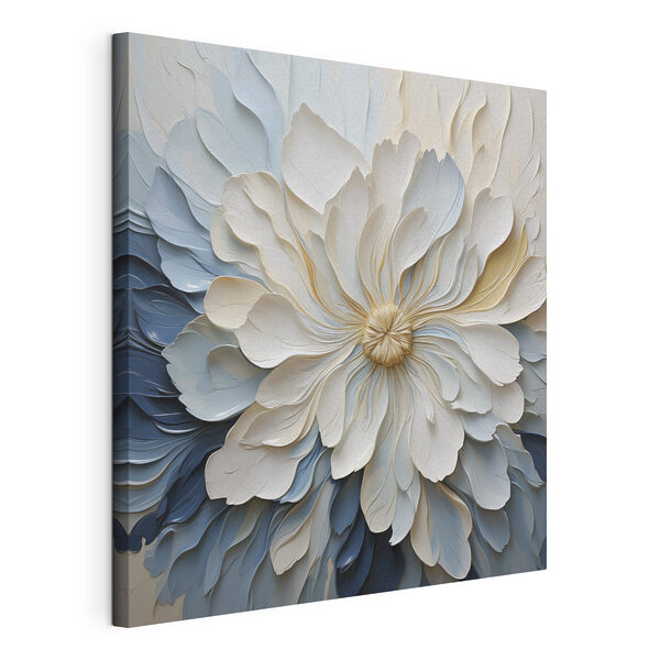 Wandbilder Wandbilder Weiße und blaue Blume (Artikelnummer: s50132)