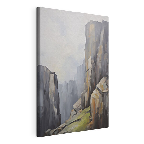 Wandbilder Wandbilder Gemälde einer felsigen Schlucht (Artikelnummer: s50134)