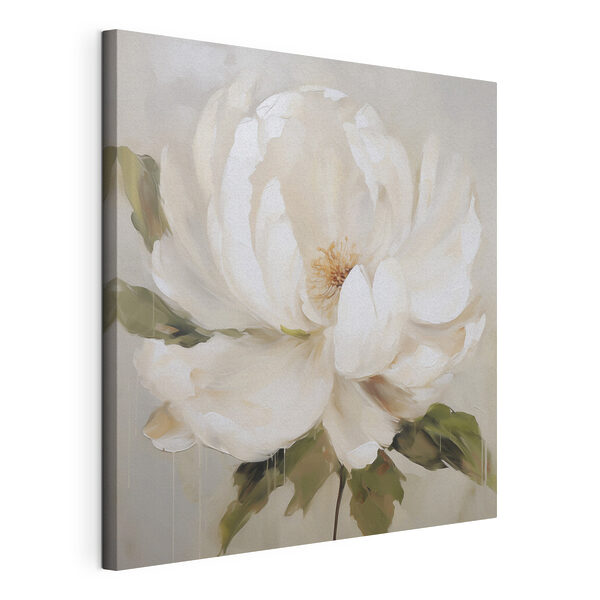 Wandbilder Wandbilder Gemälde einer weißen Blume (Artikelnummer: s50146)