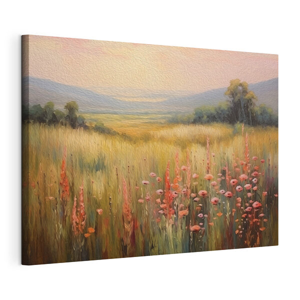Wandbilder Ein Feld voller Blumen und Bäume (Artikelnummer: s45818) Wandbilder Wandbilder Ein Feld voller Blumen und Bäume (Artikelnummer: s45818)