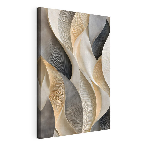 Wandbilder Wandbilder Wellen aus elegantem Papierdesign (Artikelnummer: s49938)