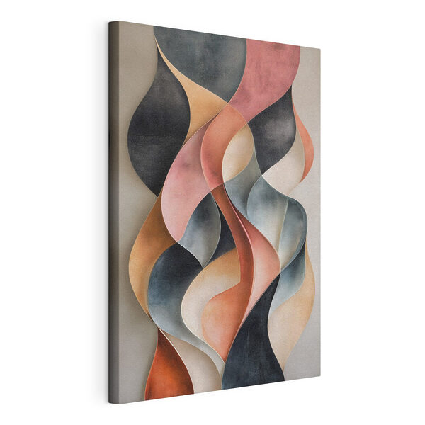 Wandbilder Wandbilder Farbenfrohes Kunstwerk aus Papier (Artikelnummer: s50154)