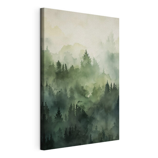 Wandbilder Nebelverhangener Wald mit Bäumen (Artikelnummer: s50180) Wandbilder Wandbilder Nebelverhangener Wald mit Bäumen (Artikelnummer: s50180)