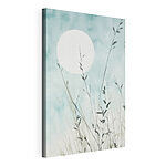 Wandbilder Sonne hinter Pflanzen