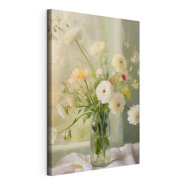 Wandbilder Blumenvase
