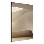 Wandbilder Weißes Papier mit gewölbter Kante