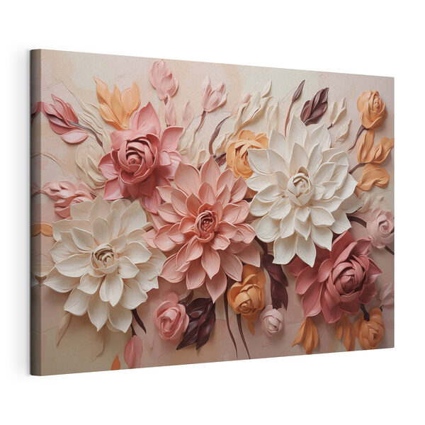 Blumenarrangement an einer Wand Wandbilder Blumenarrangement an einer Wand