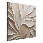 Wandbilder Von der Natur inspiriertes Blattdesign aus Papier