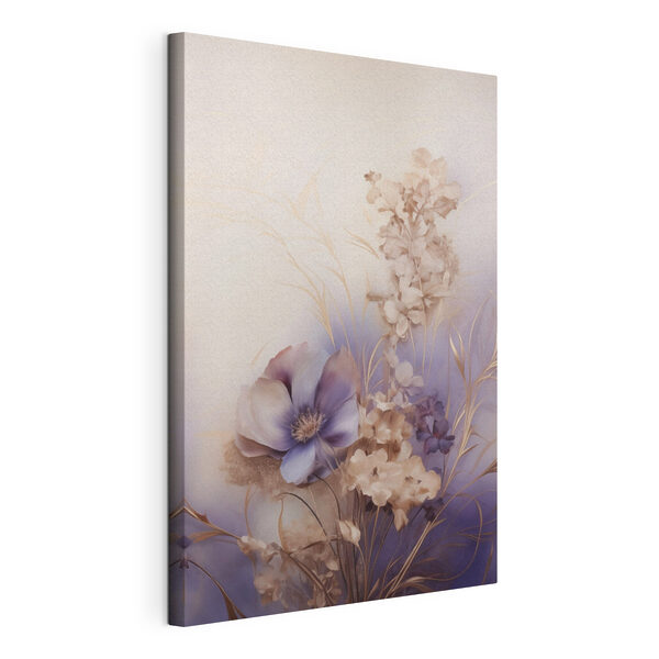 Wandbilder Wandbilder Gemälde mit Blumen auf weißem Hintergrund (Artikelnummer: s50308)