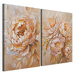 Modularer Leinwanddruck Blumenbild auf Leinwand