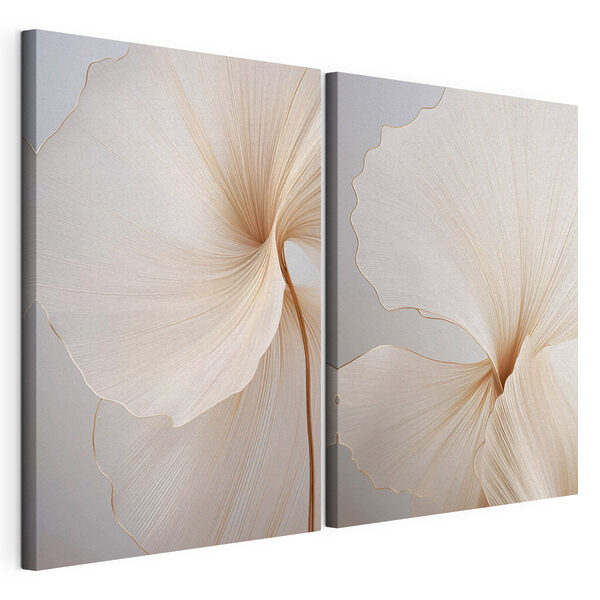 Modularer Leinwanddruck Modularer Leinwanddruck Sanfte, fließende Linien – die Schönheit der Natur (Artikelnummer: m00817)