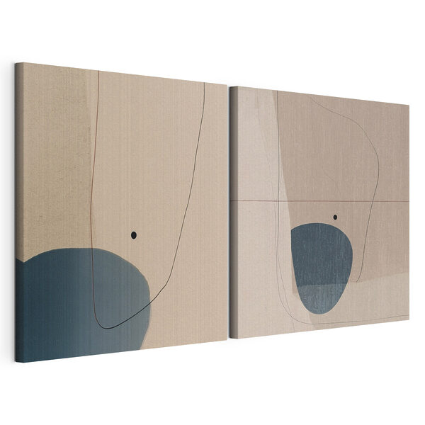 Modularer Leinwanddruck Zwei Kunstwerke (Artikelnummer: m30082) Modularer Leinwanddruck Modularer Leinwanddruck Zwei Kunstwerke (Artikelnummer: m30082)