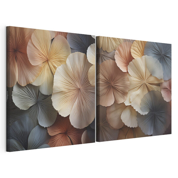 Modularer Leinwanddruck Modularer Leinwanddruck Blumen-Collage (Artikelnummer: m30411)