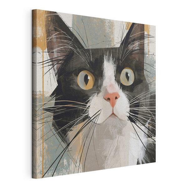 Wandbilder Katze mit großen Augen