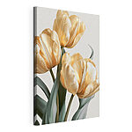 Wandbilder Elegante Tulpen in sanften Farbtönen