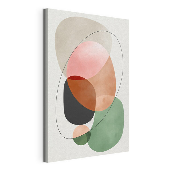 Bunte Kreise und Linien Wandbilder Bunte Kreise und Linien