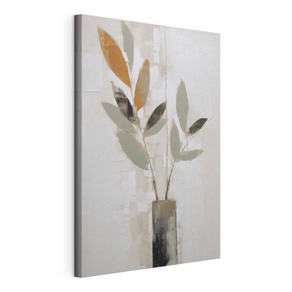 Gemälde einer Pflanze in einer Vase Wandbilder Gemälde einer Pflanze in einer Vase