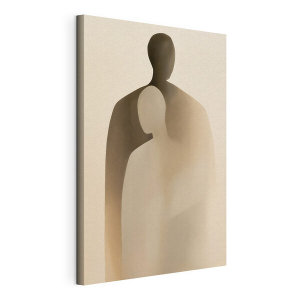 Der Schatten einer Person und eine Person Wandbilder Der Schatten einer Person und eine Person