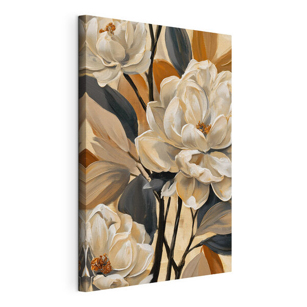 Blumenbild auf Leinwand Wandbilder Blumenbild auf Leinwand